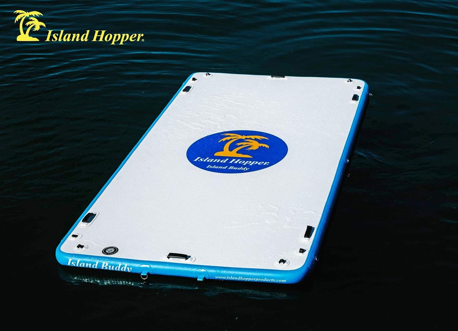 Island Hopper Island Buddy Inflatable Swimming Water Platform Dock