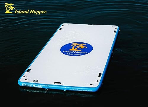 Vista 6 de Island Hopper Island Buddy - Muelle inflable para plataforma de agua