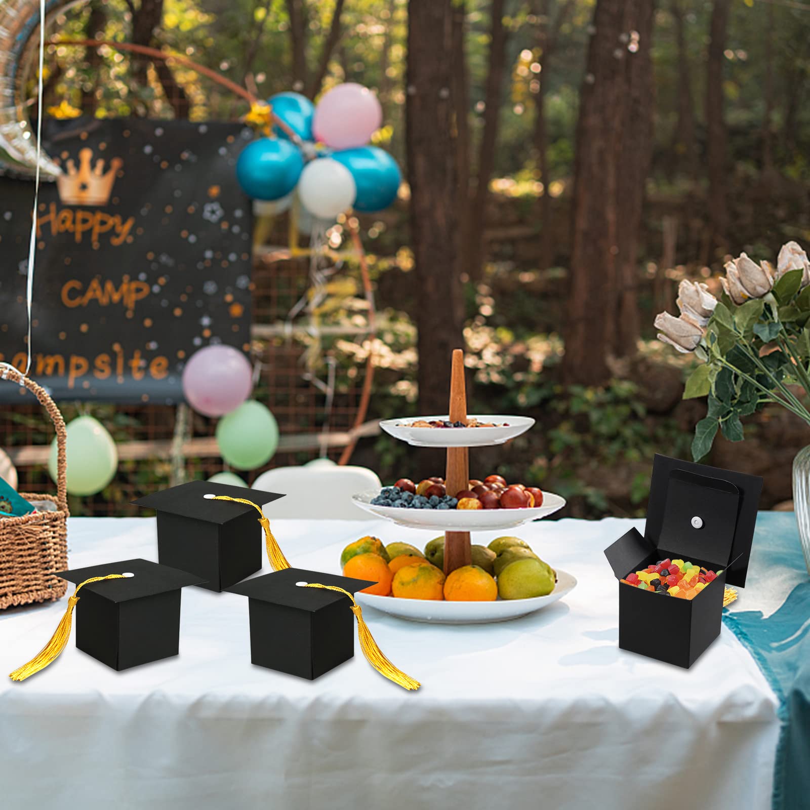 30 stuks decoratieve geschenkdoosjes voor afstuderen