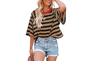 Flowy and Fashionable: Striped Tops for Women 2024