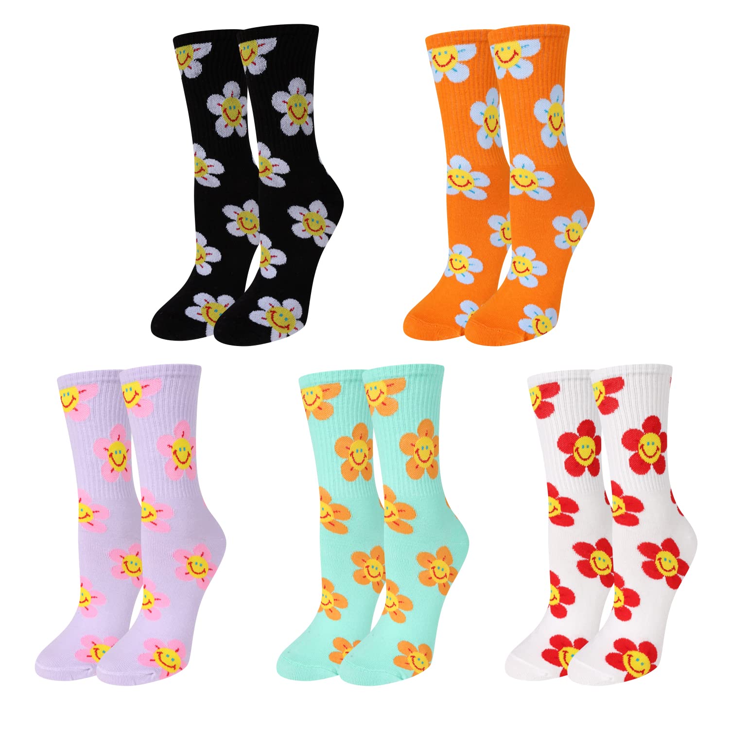 Benefeet SoxBenefeet Funny Socks - Womens & Girls Crew Socks, Novelty & Crazy Cotton Designs