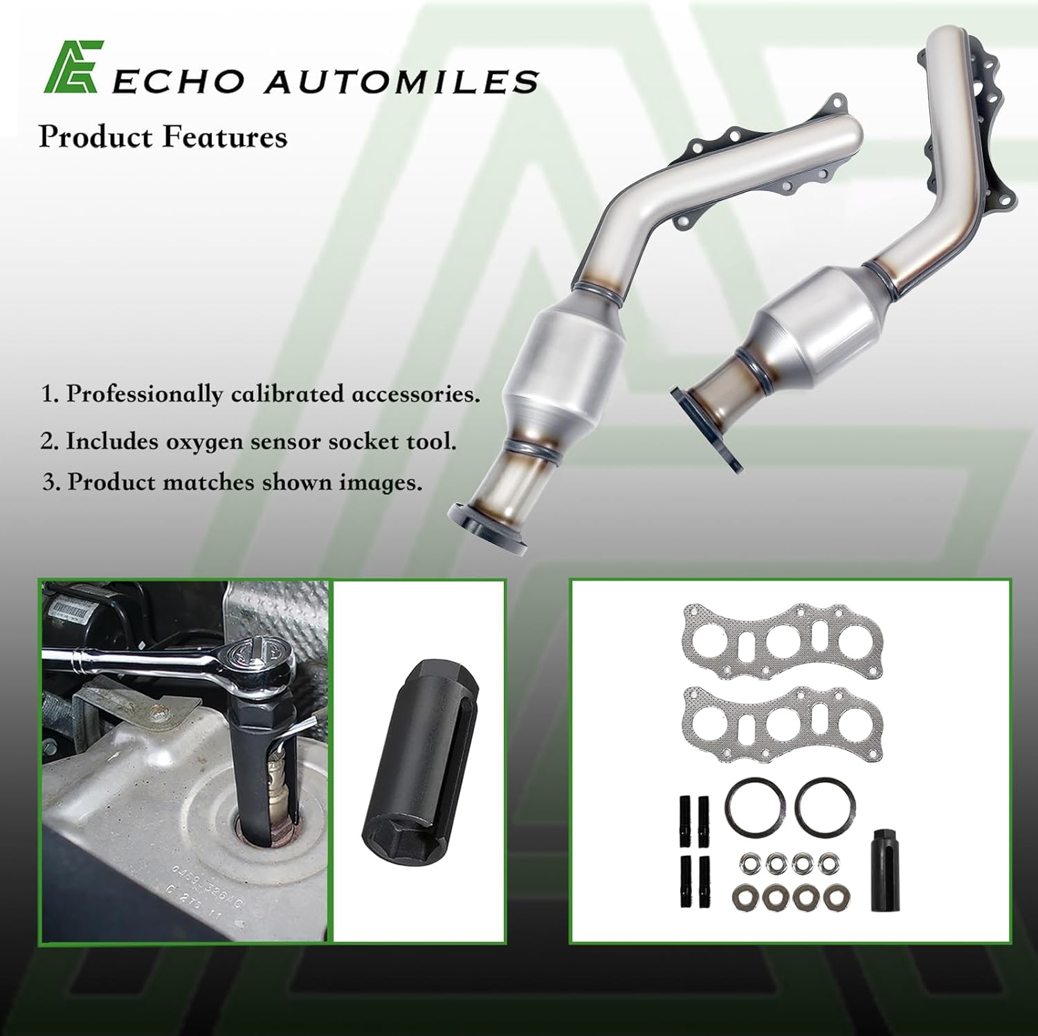 Catalytic Converter Compatible with Toyota 4Runner 2003-2009, Toyota Tacoma 2005-2011, Toyota FJ Cruiser 2007-2009 4.0L V6 Catalytic Convertor (EPA Compliant)