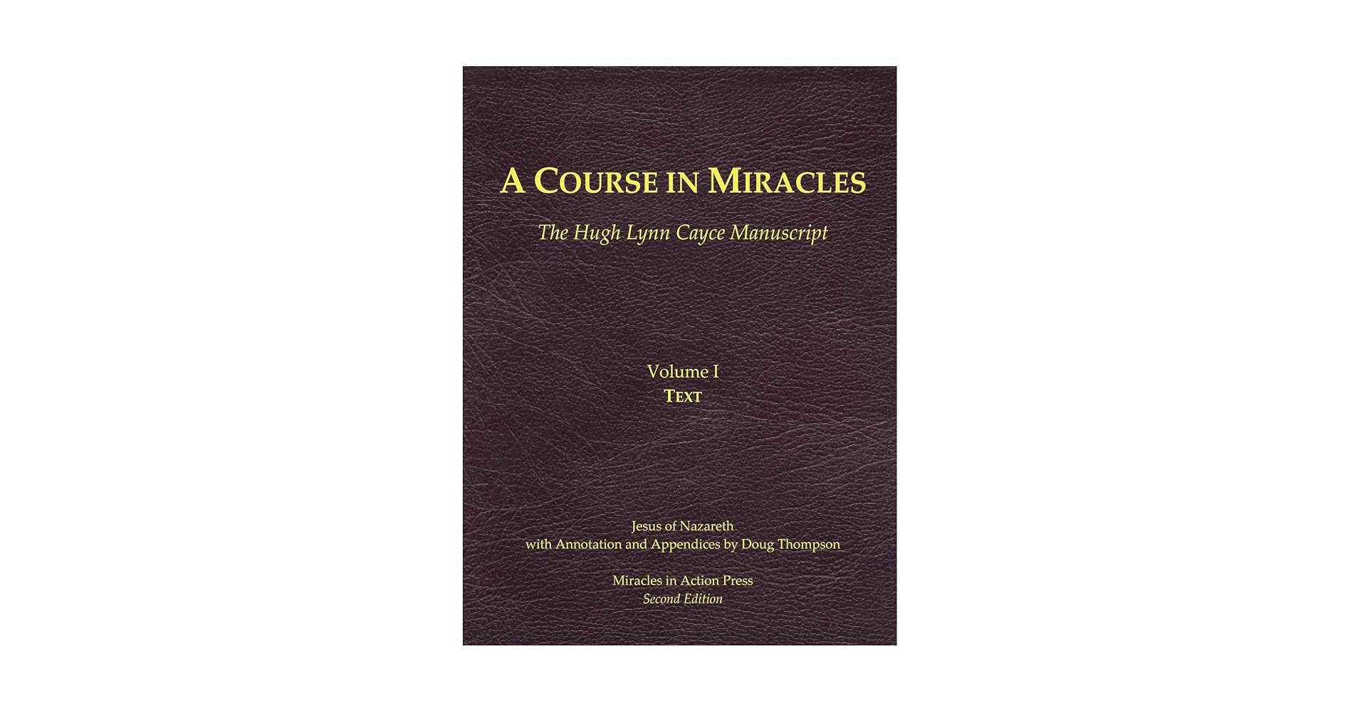 A Course in Miracles 洋書 OE-HardCover-