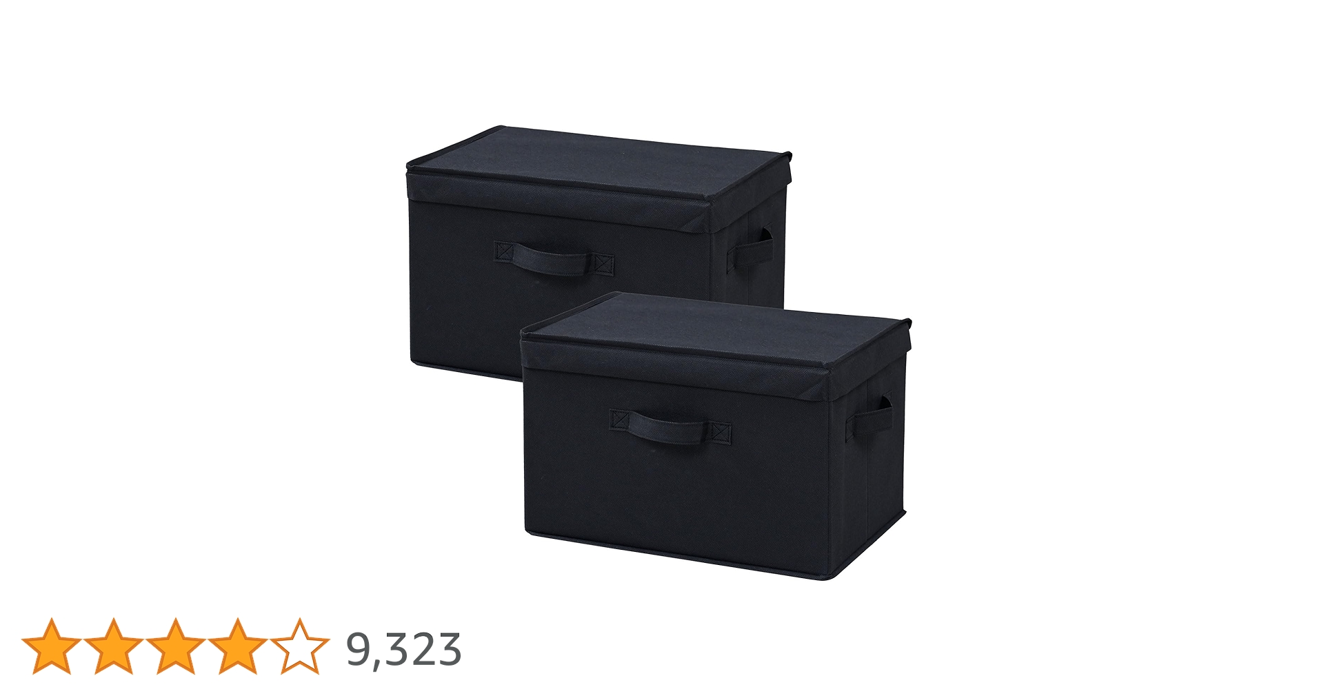 Amazon.co.jp: 山善(YAMAZEN) 収納ボックス ふた付き 頑丈
