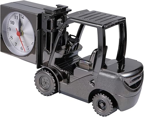 HEALLILY Reloj despertador de escritorio, diseño de carretilla elevadora, mesa digital con pilas, adorno único para decoración del hogar disponible en Yaxa Costa Rica