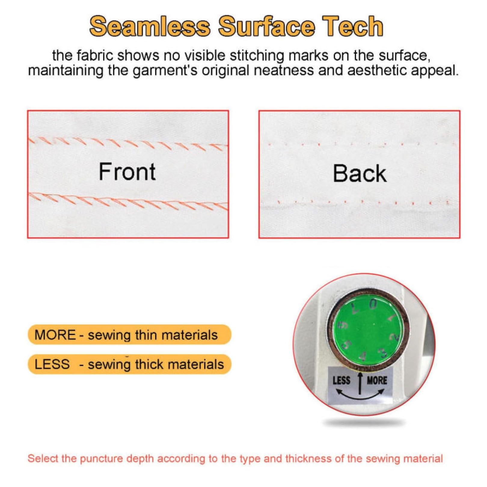 Máquina de Coser de Puntada Invisible Para Modista, Máquina de Dobladillo Portátil Para Coser y Bordar, Para Cortinas y Trajes de Sastrería