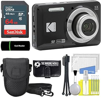 Amazon.com : Kodak PIXPRO FZ55 Black 16MP Digital Camera 5X