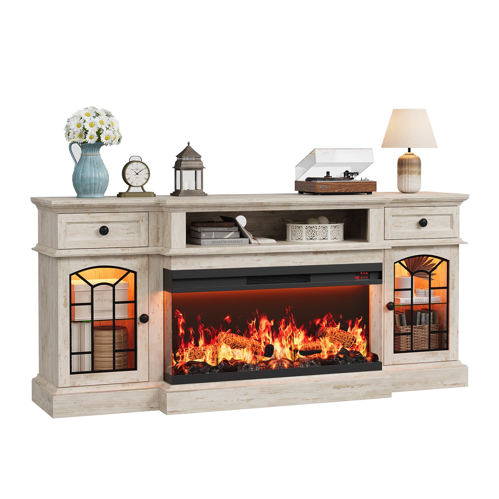 QUW 70 Antique Brush Grey Stand