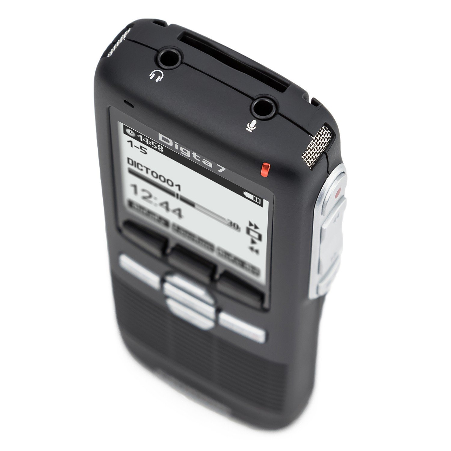 Grundig Digta 7 Push Type 701 Dictaphone Noir