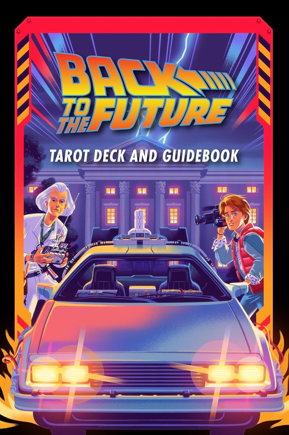 Back to the Future Tarot Deck and Guidebook by Titan Books (Hardback Book)