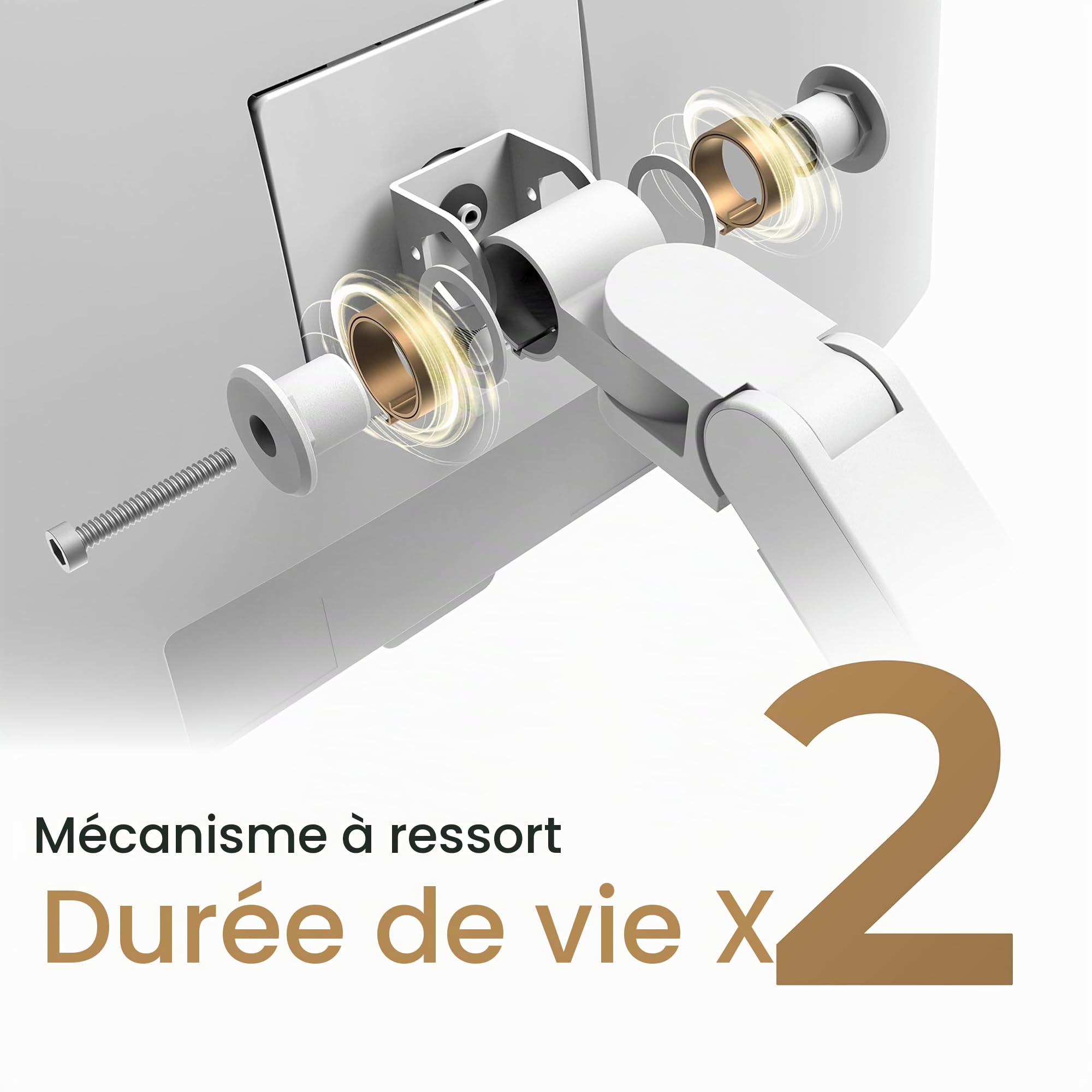 BenQ ErgoArm BSH02 Support de Bureau Robuste pour écran jusqu'à 45" & 20 kg