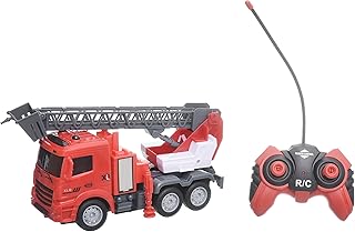 لعبة شاحنة إطفاء تتحرك في عدة اتجاهات لتعزيز اللعب التخيلي بمهام الإنقاذ