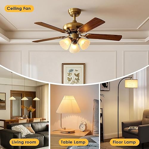 Miniatura 5 de Edison Bombillas LED ST19 de 60 W, 6 W (equivalente a 60 vatios), 2700 K blanco suave, regulable, bombilla de filamento LED ST58, lámparas de