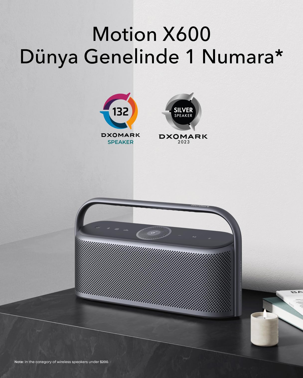 Amazon.com: Soundcore Motion X600 Portable Bluetooth Speaker, Hi
