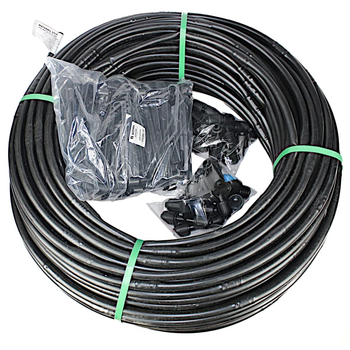 100lfm WATERMIL 16mm Tropfschlauch Perlschlauch Tropfrohr Bewässerungssystem mit Zubehör SET