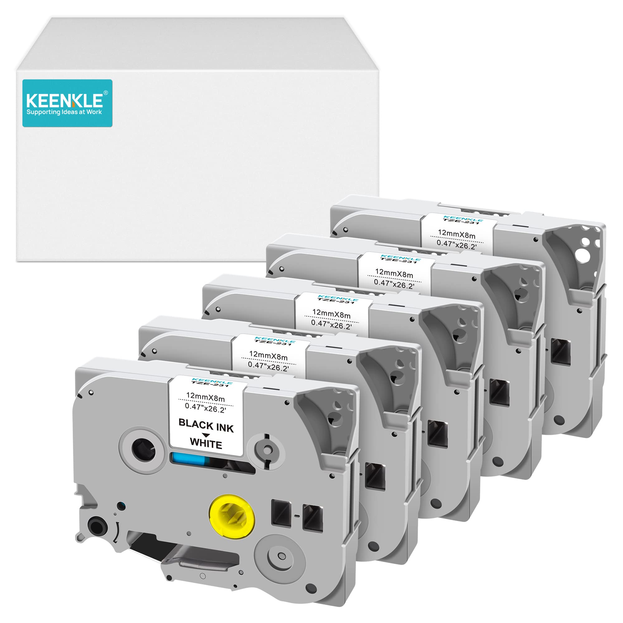 SHUOLEI Nastro Per Etichette Compatibile Con Brother TZe-231