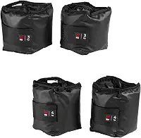 Kit Par Caneleiras Peso 3kg + 4kg Tornozeleira de Peso Treine em Casa Academia Pilates Fisioterapia Treino Funcional Crossfit