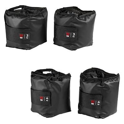 Kit Par de Caneleiras 3 kg + 4 kg