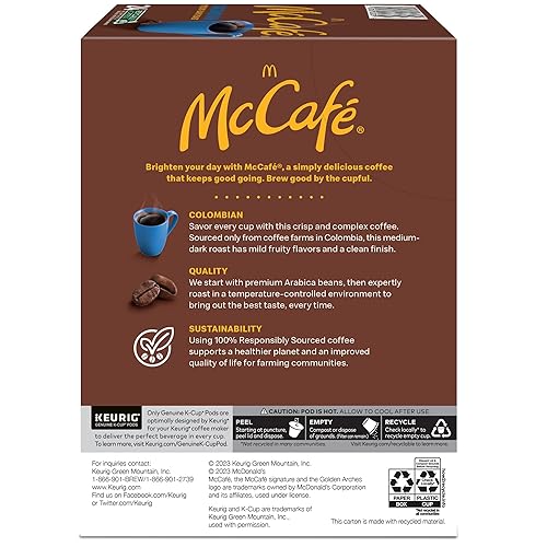 Miniatura 63 de McCafe Café de almendras y caramelo, cápsulas Keurig de una sola porción K-Cup de 72