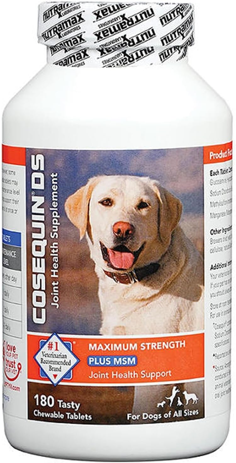 DS Plus MSM Joint Health for Dogs - 180 Chewable Tablets