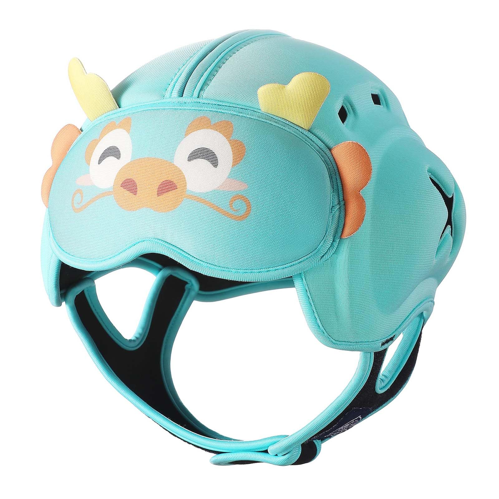 Casco de Seguridad para bebé para Gatear y Caminar, protección de Cabeza Ajustable Ultraligero para bebés de 10 a 24 Meses, Transpirable, anticolisión, Suave con diseño Seguro