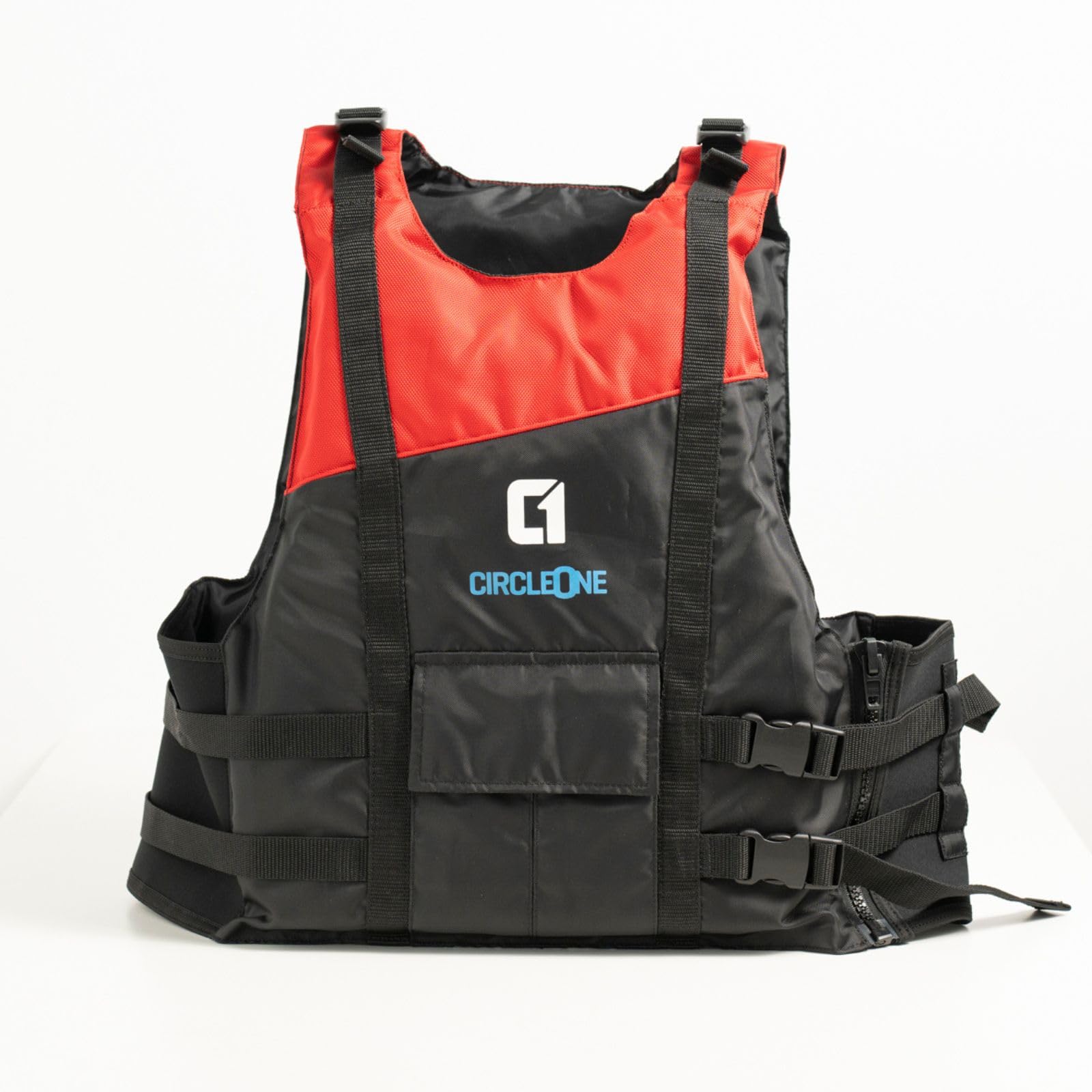 Adult Buoyancy Aid PFD 50N – Adjustable Side Zip – ISO 12402 Certified – Kayaking, Canoeing, SUP, Watersports XXL