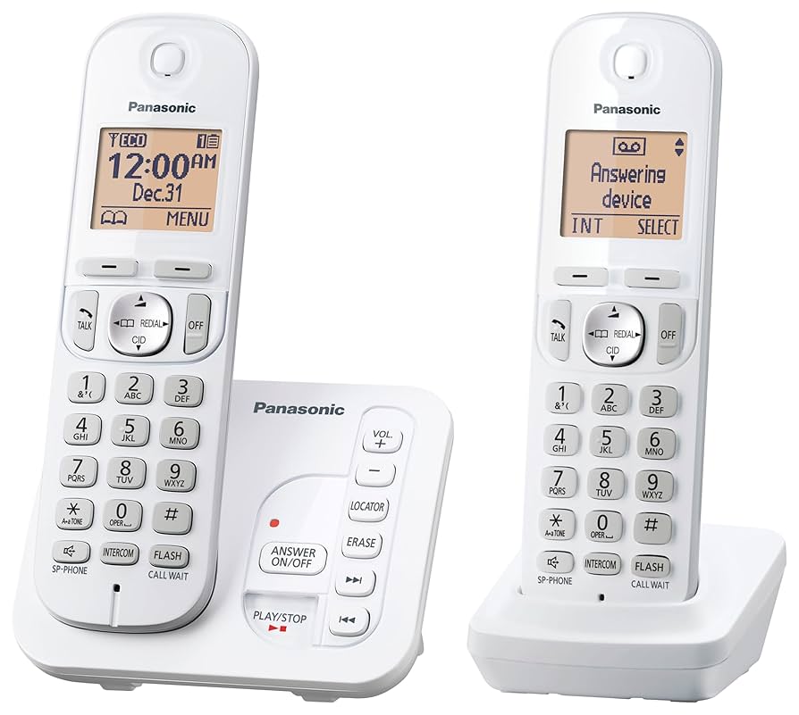 その他 Panasonic WTY 2422W Amazon.com : Panasonic 2 Handset Cordless Phone with Digital