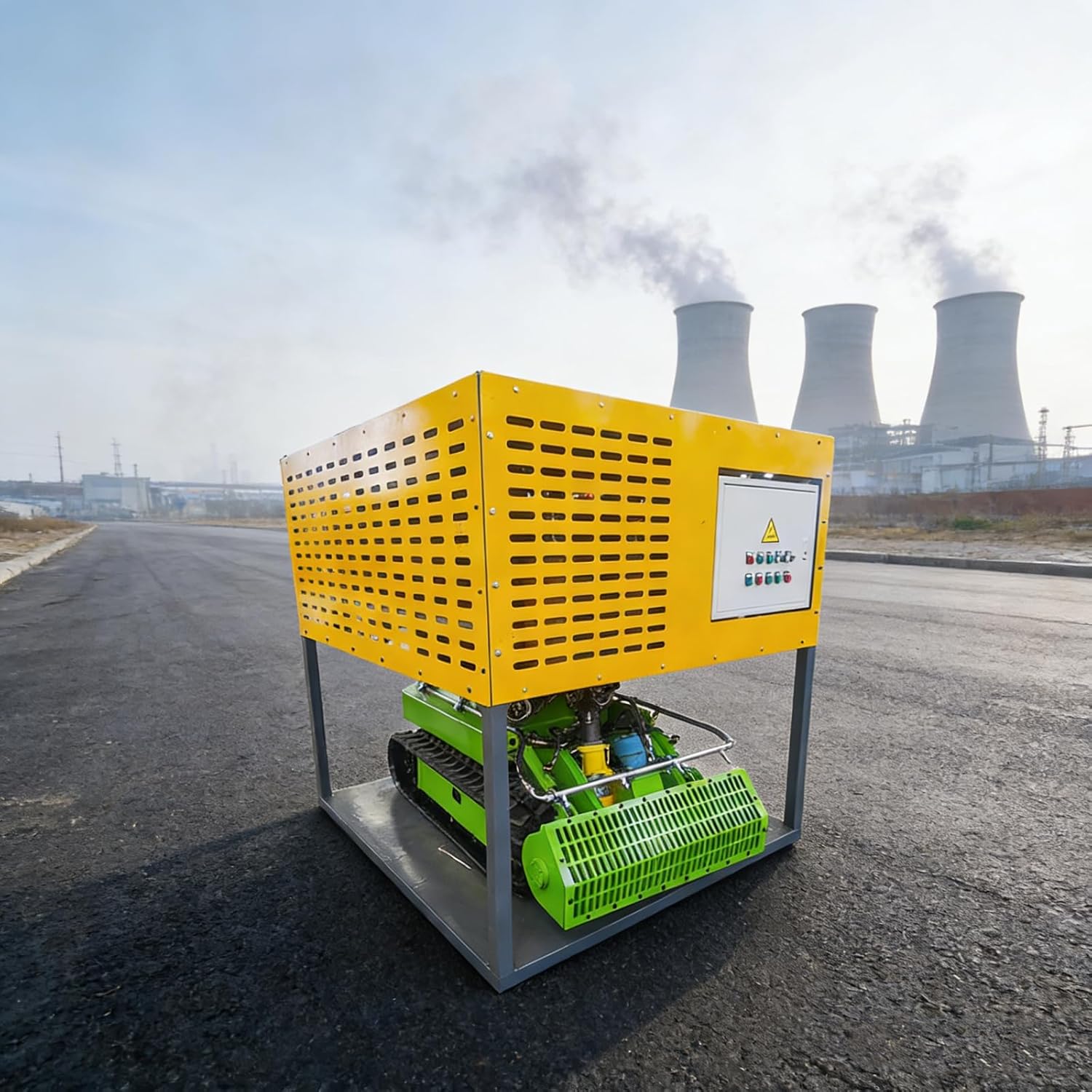 Advanced Desilting Robot for Waterway Care, Sludge Removal Machine for Rivers, Canals, and Reservoirs, Mobile and High-Efficiency