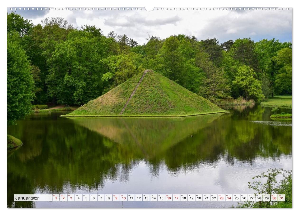 Parks und Wasserlandschaften (Wandkalender 2027 DIN A2 quer), CALVENDO Monatskalender: Der Spreewald bietet einzigartige Landschaften um Ruhe und Entschleunigung zu finden. (CALVENDO Orte)
