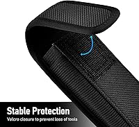 Vista 4 de Funda compatible con Leatherman Wave Plus Wingman Surge Rebar Multiherramienta Funda de cinturón de nylon con clip de cinturón