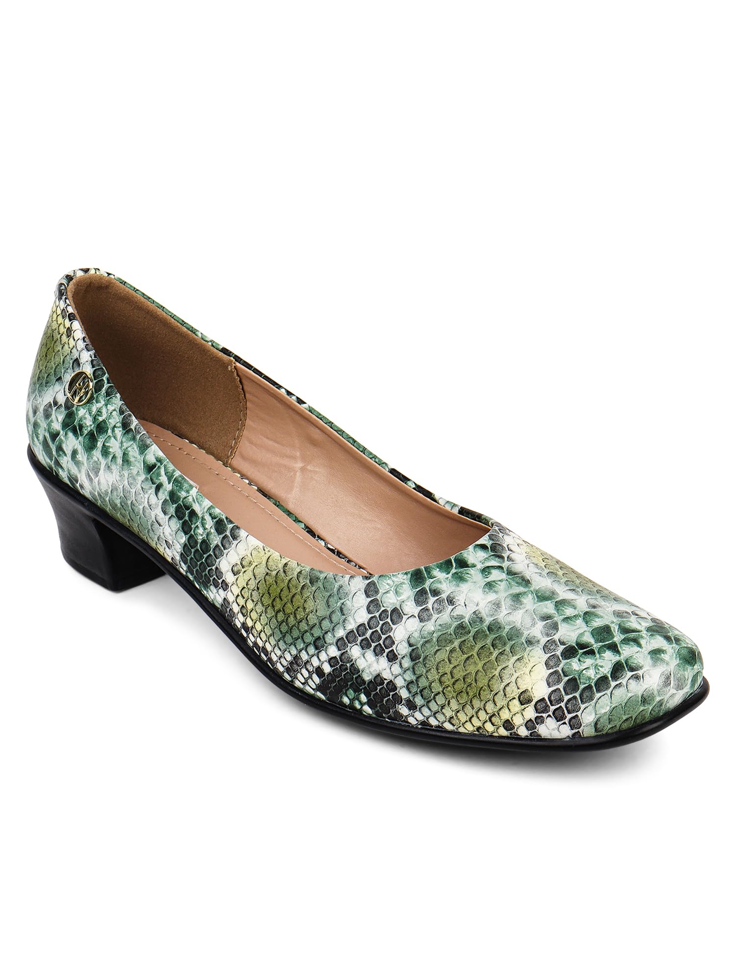 Women Chic Printed Block Heel Pumps-image-23