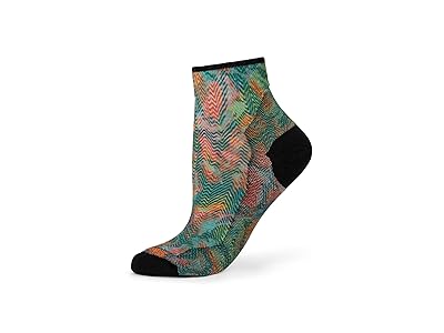 Smartwool Bike Zero Cushion Jungle Music Print Ankle Socks Women