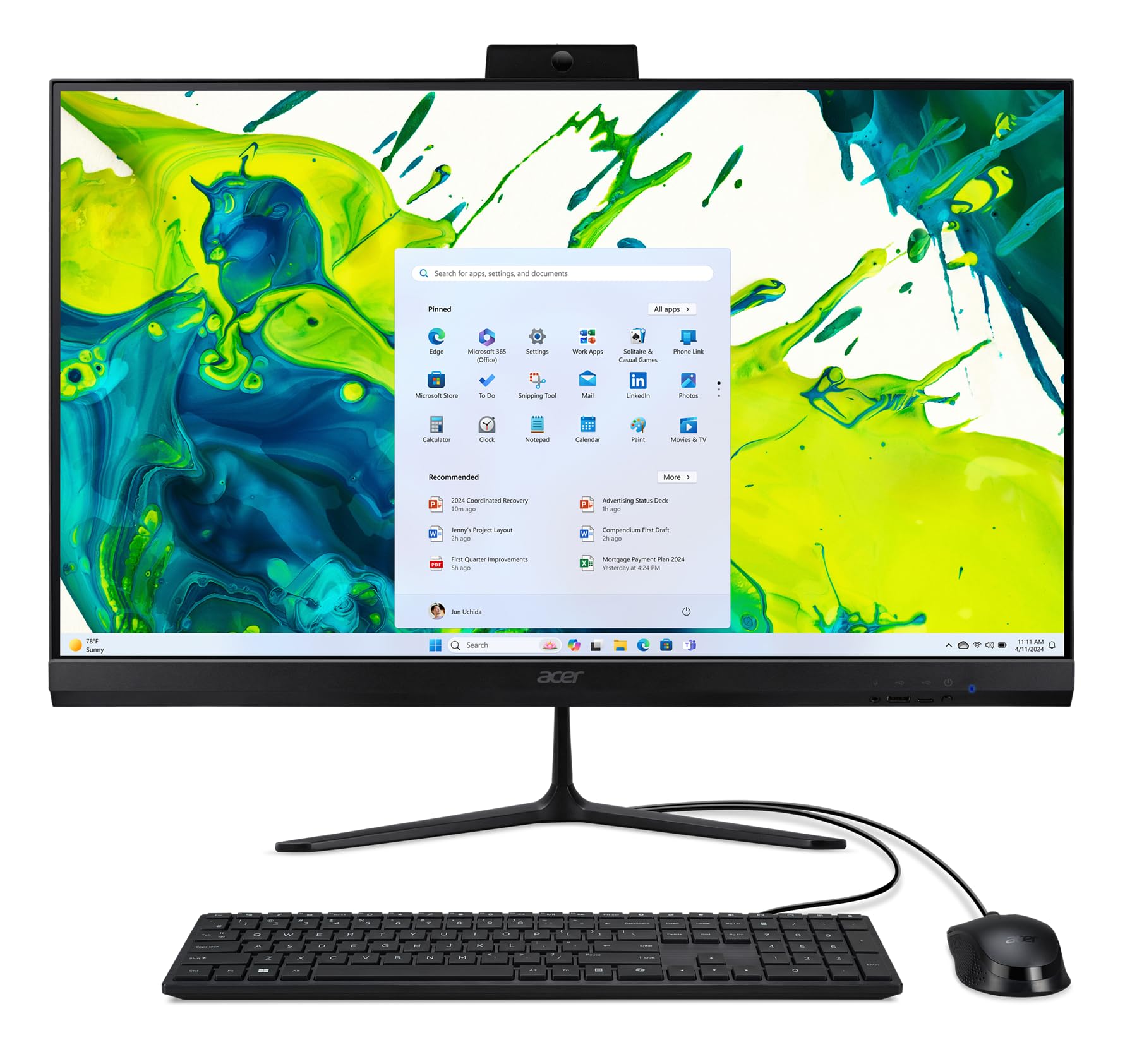 Windowsノート本体 acer Aspire E1-572 Win11/office2016 (2) Windows