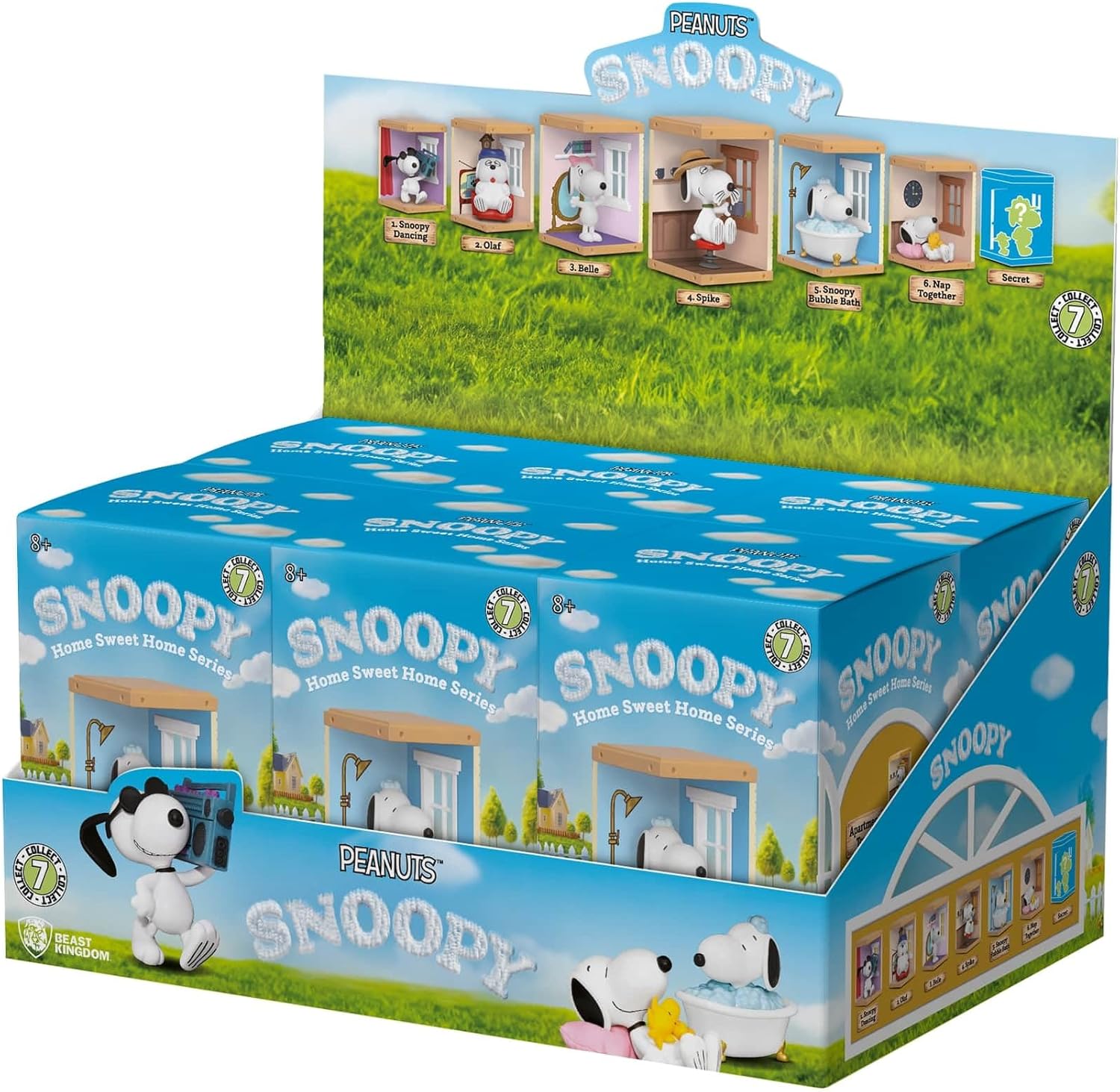 YuMe Snoopy Hero Box Blind Box Home Sweet Home Series