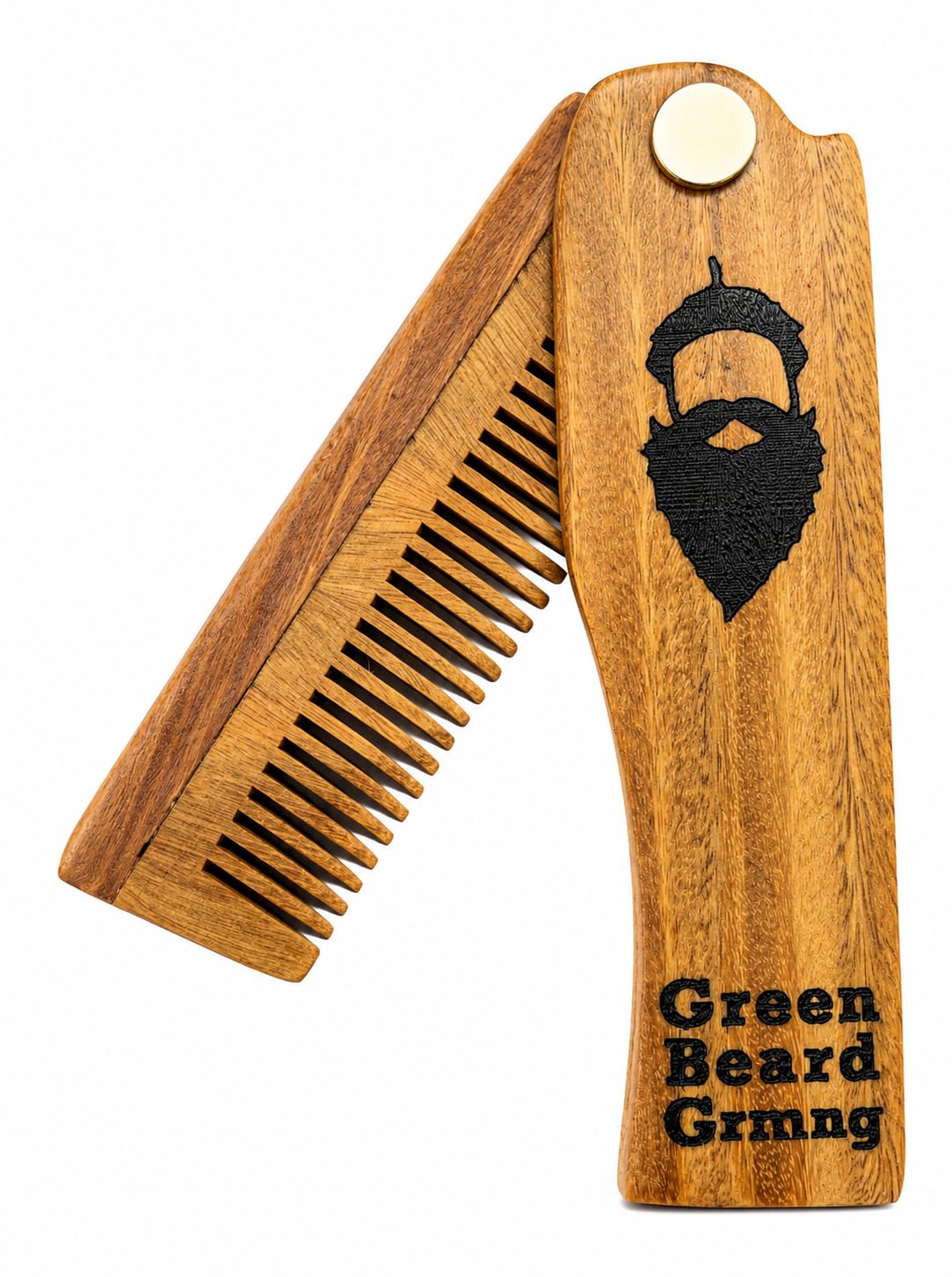 Tree-mendous Sandalwood Folding Comb - Durable Pocket Combs that Plant Trees by Green Beard Grmng
