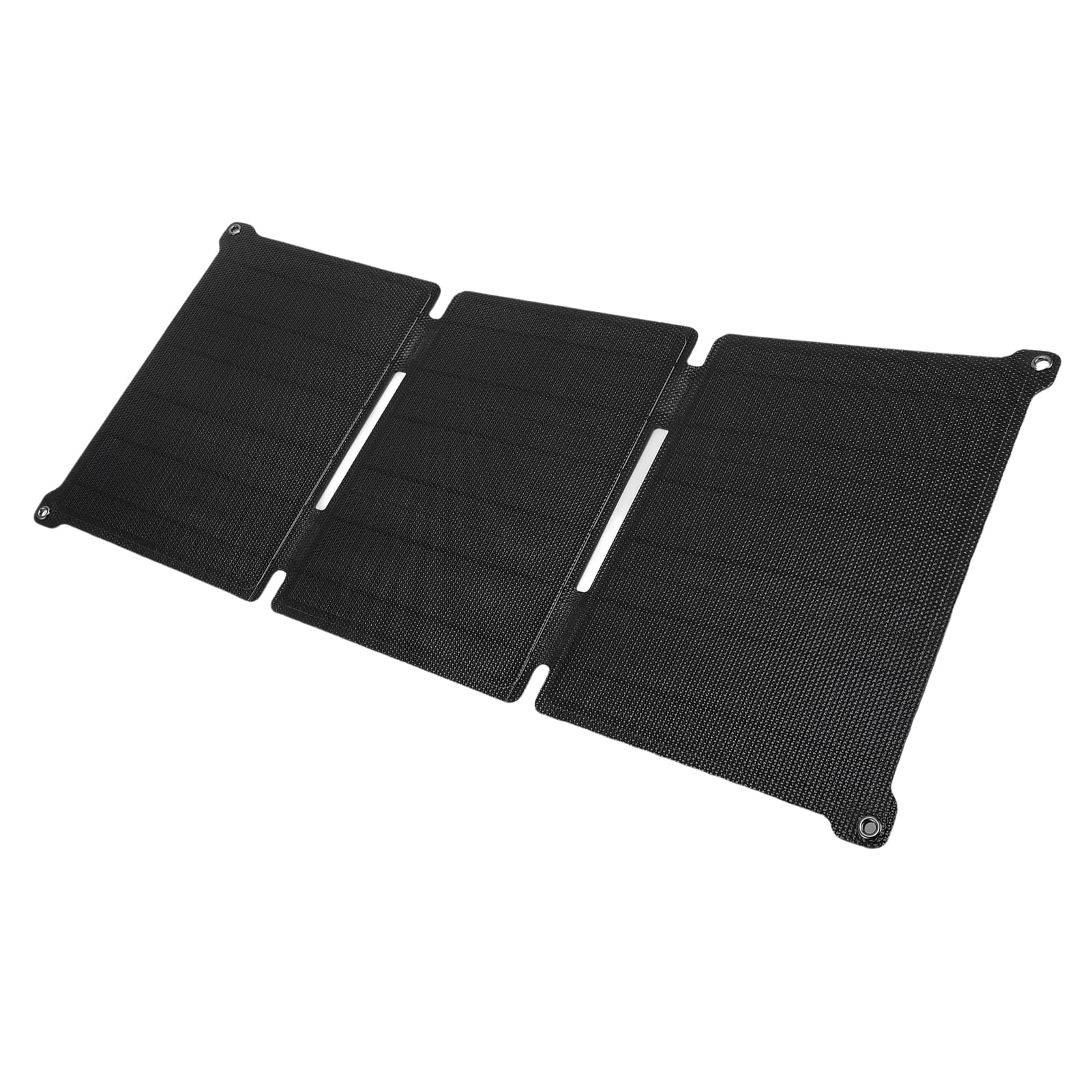 Dilwe Charge Solaire Rapide, ETFE Monocristallin 30W Charger de Panneau Solaire pour les Téléphones Camping Randonnée Urgence, Offrant une Puissance Fiable à des Vitesses les Plus élevées