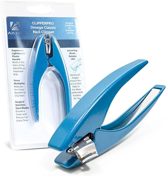 Clipperpro Omega Classic Fingernail Clipper Ergonomic