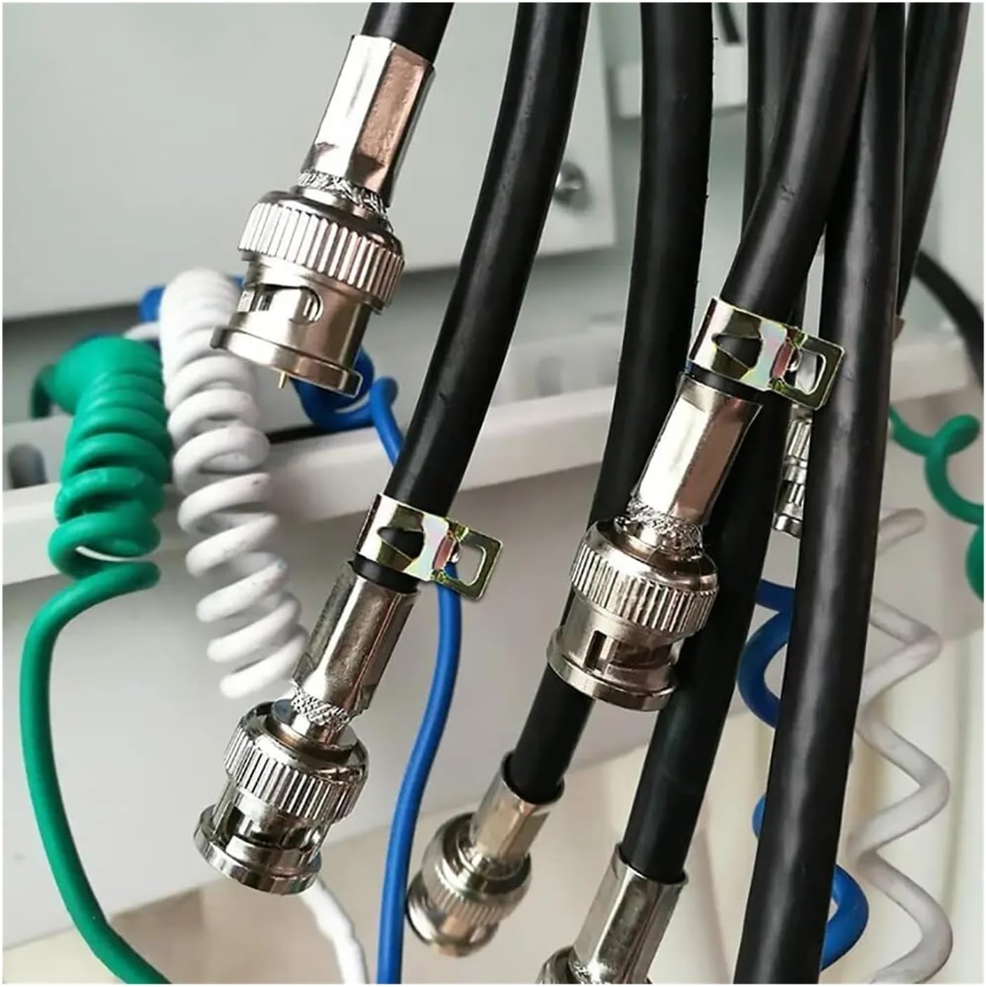 75Pcs Motorcycle Spring Clips Fuel Oil Water Hose Clip Pipe Tube Clamps Spare Set Ielts 6-10MM 5 Sizes Air Tube Hose Clamps