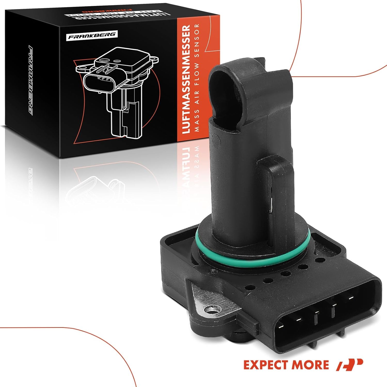 A-Premium Mass Air Flow Sensor Compatible with Toyota Camry, RAV4, Corolla, Tacoma, Highlander, Tundra, Sienna, 4Runner, Matrix, Avalon, Yaris & Lexus RX330, ES300, IS300, GS300, GS430 & Mazda 3, 6