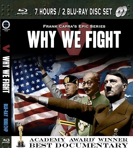 WHY WE FIGHT Frank Capra's Epic Documentary Series 2 Blu-Ray Disc Set