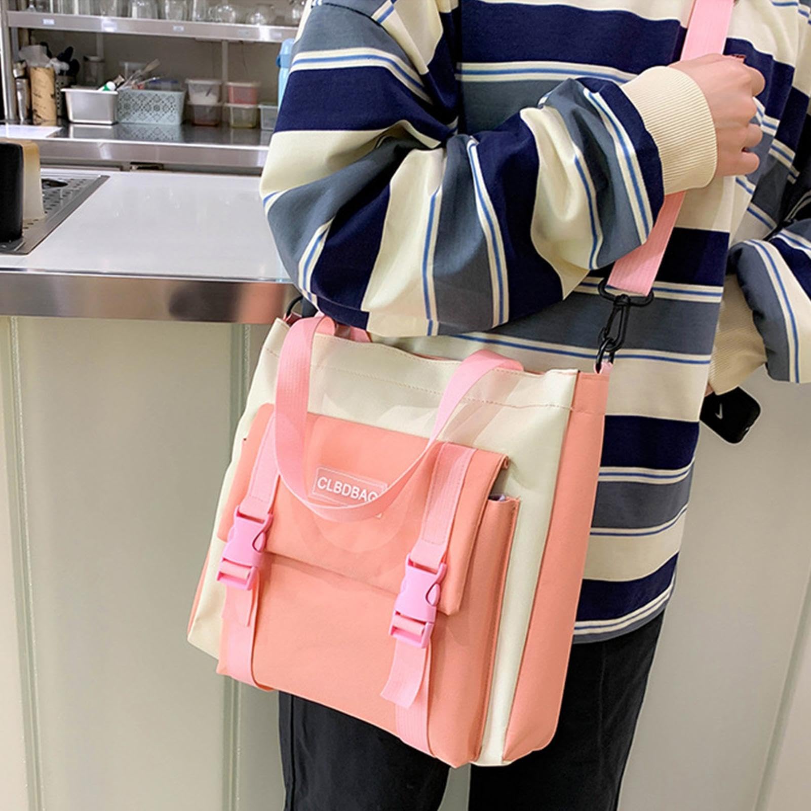 Generico Set di borse da trasporto per bambini | Set di zaini per la scuola primaria da 4 pezzi con astuccio per matite, borsa a tracolla | Zaino da trasporto all'aperto per bambini, adolescenti