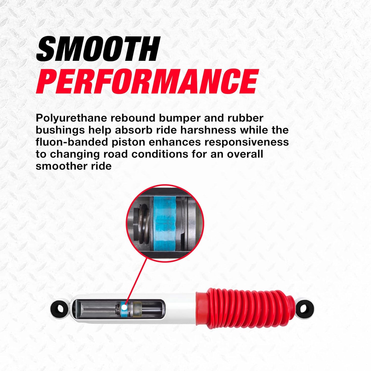 Rancho RS5000X Gas Shocks Set for 1994-2001 Dodge Ram 1500 4WD