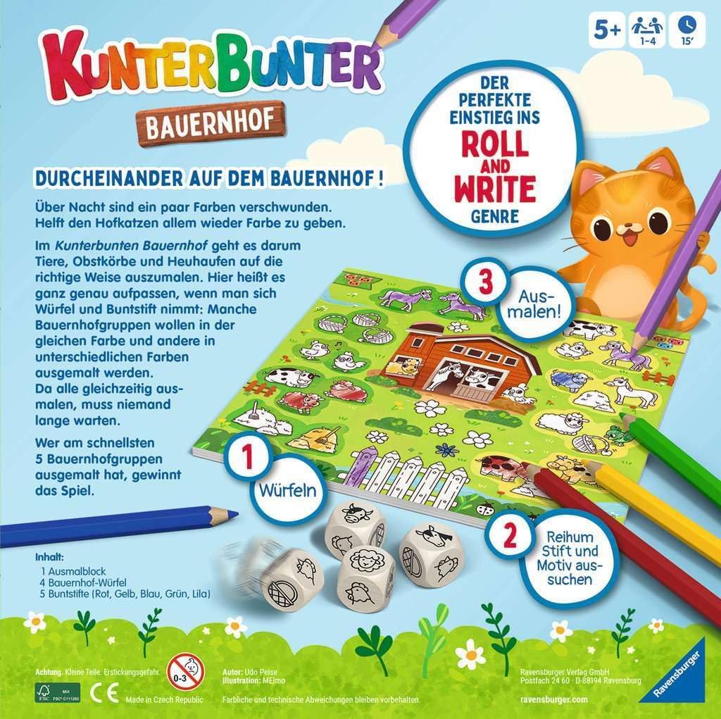 Kunterbunter Bauernhof - Kinderspiel from 5 years