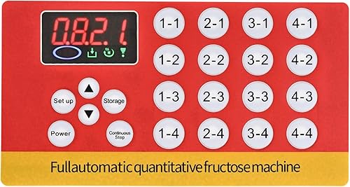 Miniatura 4 de Máquina comercial eléctrica automática del dispensador del jarabe del dispensador de la fructosa