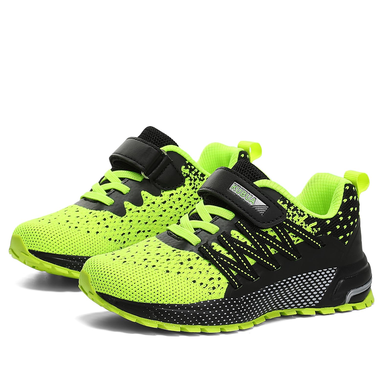 KUBUA Kids Sneakers for Boys Girls Running Tennis Shoes Lightweight Breathable Sport Athletic