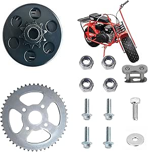 For Coleman KT196 Go Kart Front Sprocket 10 Tooth 420 Chain Bike - Foto 9