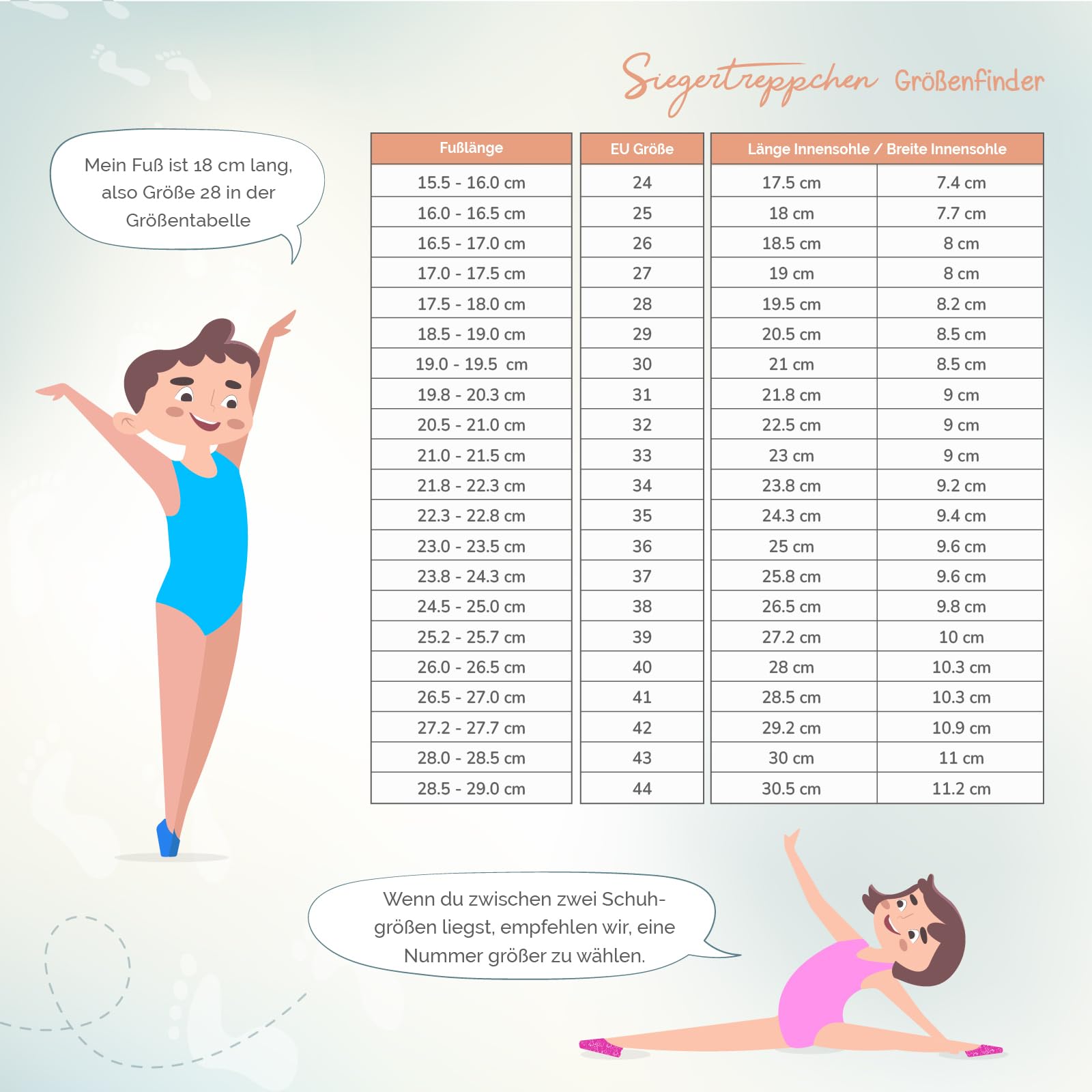 Turnschläppchen Leder (Größe 24 – 40) Unisex Gymnastikschuhe für Kinder & Erwachsene - Ballettschuhe atmungsaktiv & rutschfest