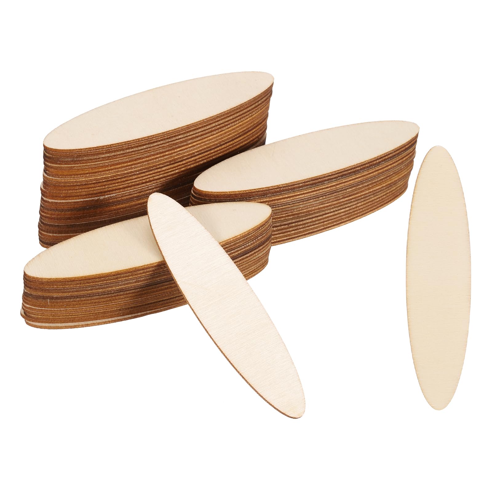 Ornements naturels en bois brut PATIKIL 80x20mm aux finitions lisses et soignées