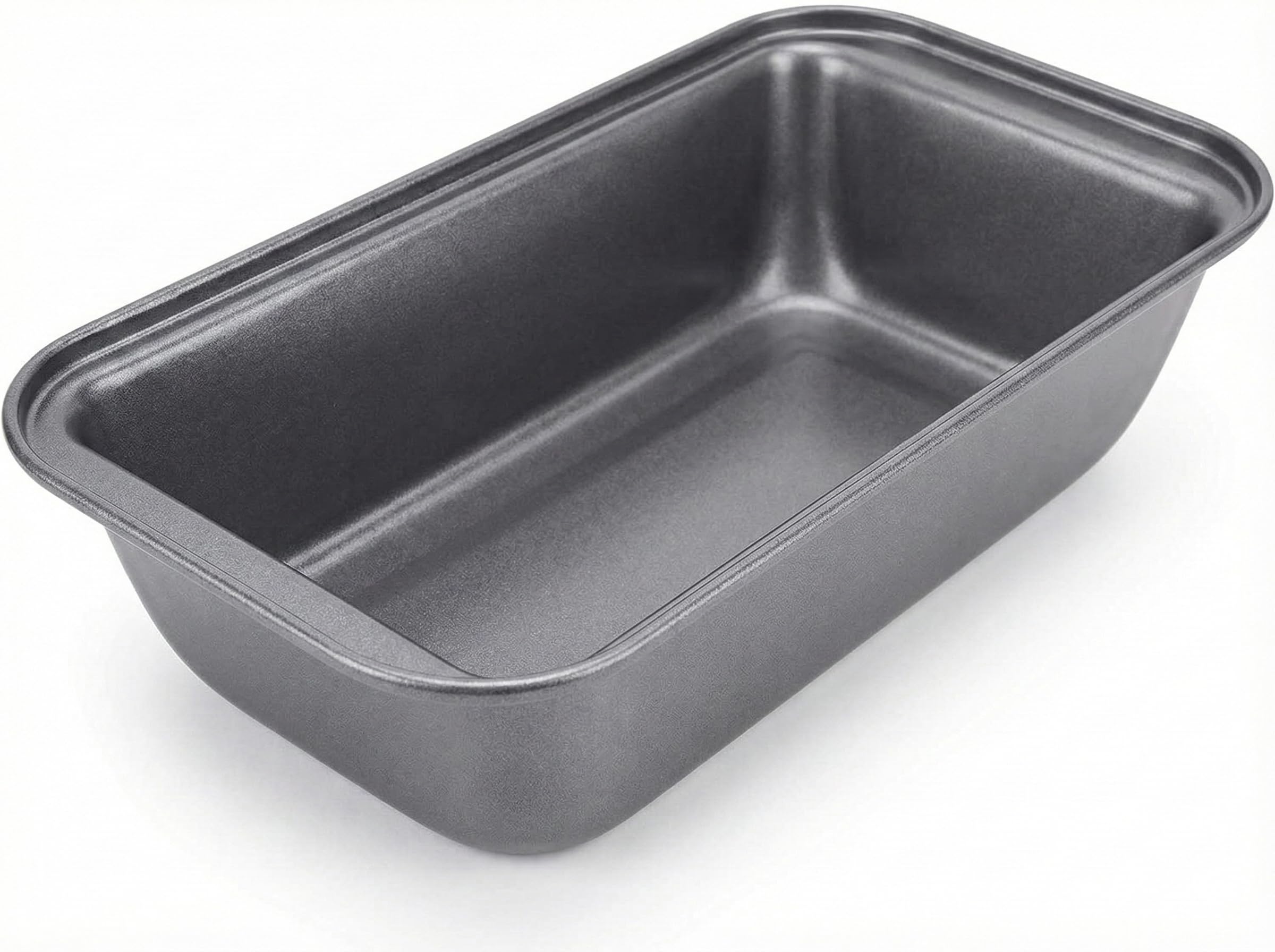 PureBake Bread Loaf Pan for Baking, Pack of 1, Rectangular Tin for Making Bread Loaf & Cakes, Non Stick, Carbon Steel Mould, Premium SGS Certified