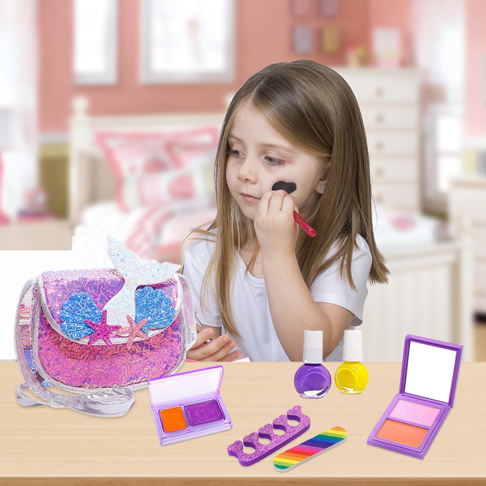 Juego De Maquillaje De Interactivo Y Lavable